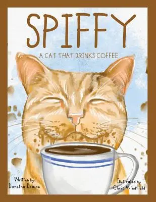 Spiffy, o pisică care bea cafea - Spiffy, A Cat That Drinks Coffee