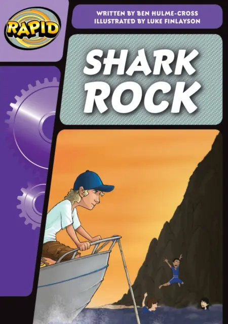 Rapid Phonics Etapa 3: Shark Rock (ficțiune) - Rapid Phonics Step 3: Shark Rock (Fiction)