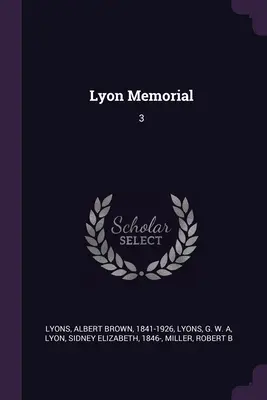 Memorialul Lyon: 3 - Lyon Memorial: 3