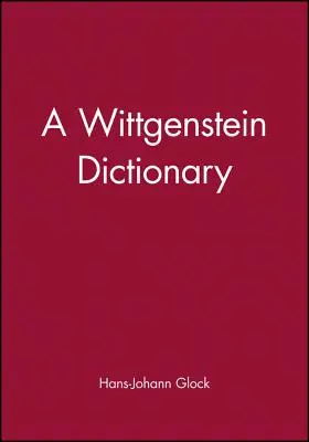 Dicționarul Wittgenstein - Wittgenstein Dictionary