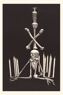 Jurnal de epocă Lampă cu schelet deformat - Vintage Journal Misshapen Skeleton Lamp