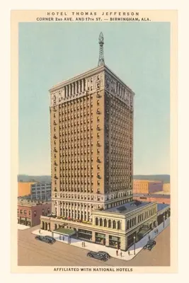 Jurnal de epocă Hotel Thomas Jefferson, Birmingham, AL - Vintage Journal Hotel Thomas Jefferson, Birmingham, AL