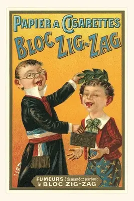 Jurnal de epocă Reclamă pentru hârtii de țigări Zig-Zag - Vintage Journal Advertisement for Zig-Zag Cigarette Papers