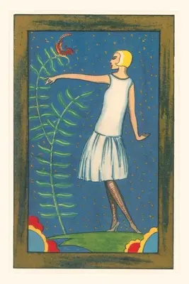 Jurnal de epocă Flapper with Strange Ferns - Vintage Journal Flapper with Strange Ferns