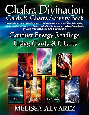 Cartea de activități cu cărți și diagrame de divinație Chakra - Chakra Divination Cards & Charts Activity Book