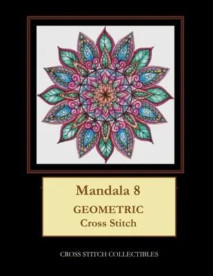 Mandala 8: Model geometric de punct de cruciuliță - Mandala 8: Geometric Cross Stitch Pattern