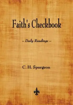 Carnetul de cecuri al credinței - Faith's Checkbook