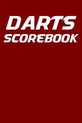 Carte de scor pentru darts: Scor 6x9 pentru darts cu grafic de verificare și 100 de fișe de scor - Darts Scorebook: 6x9 darts scorekeeper with checkout chart and 100 scorecards