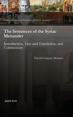 Sentințele lui Menander siriacul - The Sentences of the Syriac Menander