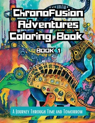 ChronoFusion Adventures Carte de colorat (Cartea unu): O călătorie prin timp și mâine - ChronoFusion Adventures Coloring Book (Book One): A Journey Through Time and Tomorrow