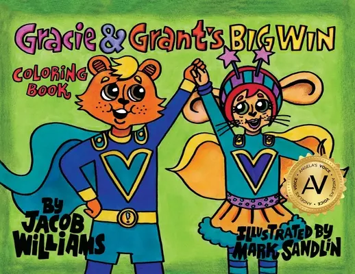 Cartea de colorat Marea victorie a lui Gracie și Grant - Gracie & Grant's Big Win Coloring Book