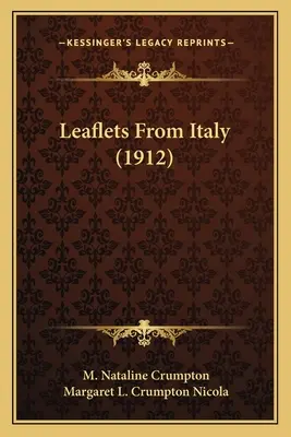 Broșuri din Italia (1912) - Leaflets From Italy (1912)
