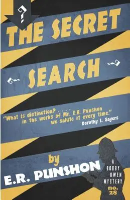 Căutarea secretă: Un mister Bobby Owen - The Secret Search: A Bobby Owen Mystery