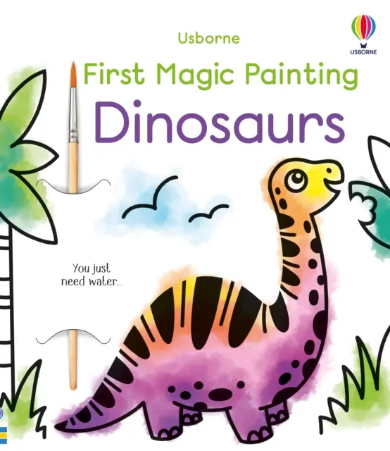 Prima pictură magică cu dinozauri - First Magic Painting Dinosaurs