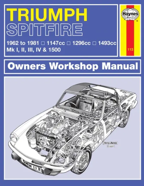 Triumph Spitfire Manual de atelier al proprietarului - Triumph Spitfire Owner's Workshop Manual