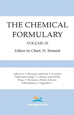 The Chemical Formulary, volumul 9 - The Chemical Formulary, Volume 9