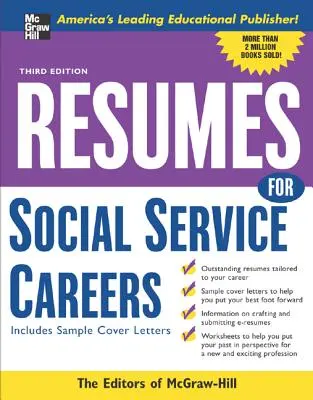 CV-uri pentru cariere în domeniul serviciilor sociale - Resumes for Social Service Careers