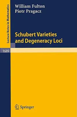 Varietăți Schubert și loci de degenerare - Schubert Varieties and Degeneracy Loci