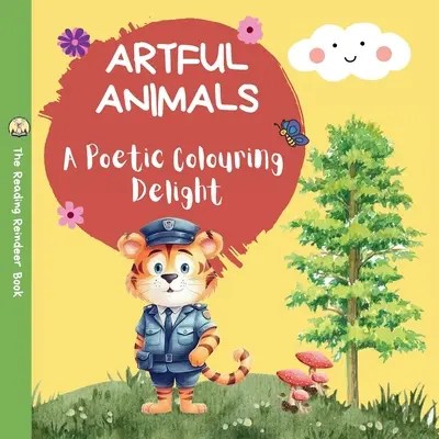 Animale pline de artă: Un deliciu poetic de colorat - Artful animals: A Poetic Colouring Delight