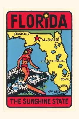 Jurnal de epocă Sunshine State Decal - Vintage Journal Sunshine State Decal