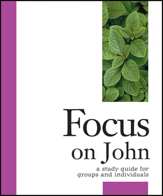 Focus pe Ioan: Un ghid de studiu pentru grupuri și indivizi - Focus on John: A Study Guide for Groups and Individuals