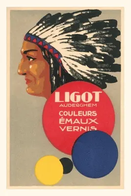 Jurnal de epocă Indian Chief with Headdress - Vintage Journal Indian Chief with Headdress