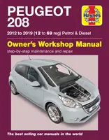 Peugeot 208 benzină și diesel (2012 - 2019) 12 până la 69 reg - 2012 - 2019 - Peugeot 208 petrol & diesel (2012 to 2019) 12 to 69 reg - 2012 to 2019