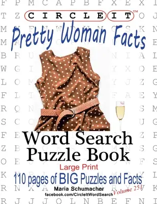 Circle It, Pretty Woman fapte, Căutare în cuvinte, Carte puzzle - Circle It, Pretty Woman Facts, Word Search, Puzzle Book