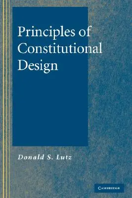 Principii de concepție constituțională - Principles of Constitutional Design
