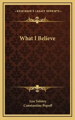 Ce cred eu - What I Believe