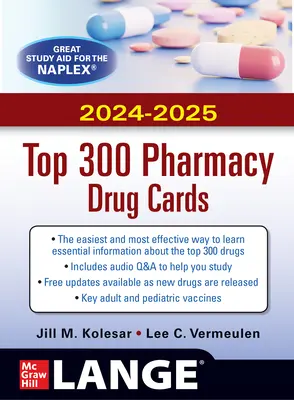 McGraw Hill's 2024/2025 Top 300 Carduri de medicamente de farmacie - McGraw Hill's 2024/2025 Top 300 Pharmacy Drug Cards