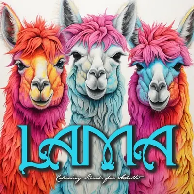 Carte de colorat Lama pentru adulți: Carte de colorat Lama amuzantă pentru adulți Lamas Grayscale Coloring Book - Alpaca Lama Coloring Book Zentangle - Lama Coloring Book for Adults: funny Lama Coloring Book for Adults Lamas Grayscale Coloring Book - Alpaca Lama Coloring Book Zentangle