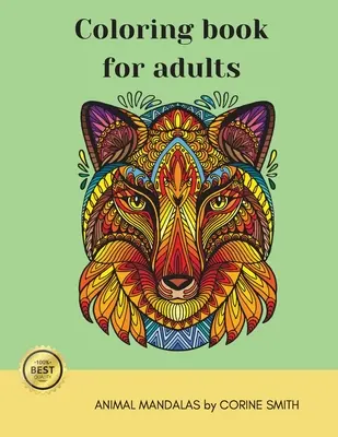 Carte de colorat pentru adulți - Animal mandala - Adult coloring book - Animal mandala