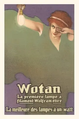 Jurnal de epoca Early Light Bulb Advertising - Vintage Journal Early Light Bulb Advertisement