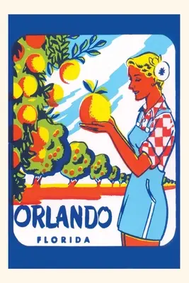 Jurnal de epocă Femeie cu grepfrut - Vintage Journal Woman with Grapefruit