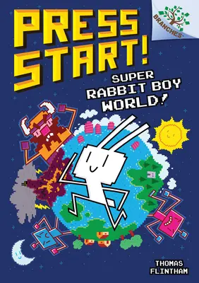 Lumea băiatului Super Iepure! A Branches Book (Press Start! #12) (Library Edition) - Super Rabbit Boy World!: A Branches Book (Press Start! #12) (Library Edition)