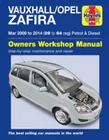 Vauxhall/Opel Zafira benzină și diesel (martie '09-'14) de la 09 la 64 - Vauxhall/Opel Zafira Petrol & Diesel (Mar '09-'14) 09 To 64