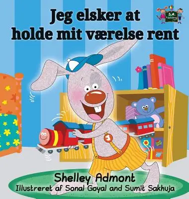 Iubesc să-mi țin camera curată: Danish Edition - I Love to Keep My Room Clean: Danish Edition