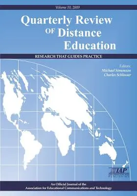 The Quarterly Review of Distance Education Volumul 10 Carte 2009 - The Quarterly Review of Distance Education Volume 10 Book 2009