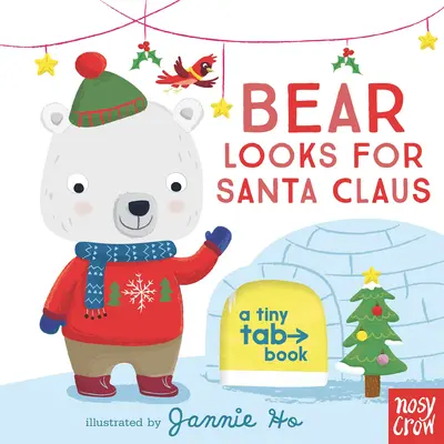 Ursul îl caută pe Moș Crăciun: O carte cu file mici - Bear Looks for Santa Claus: A Tiny Tab Book