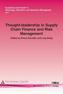 Lideri de opinie în finanțarea lanțului de aprovizionare și gestionarea riscurilor - Thought-leadership in Supply Chain Finance and Risk Management