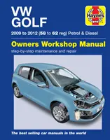 VW Golf benzină și diesel (09 - 12) 58 până la 62 - VW Golf Petrol and Diesel (09 - 12) 58 to 62