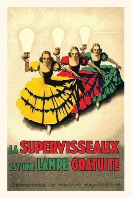 Vintage Journal Dansatoare Flamenco cu becuri - Vintage Journal Flamenco Dancers with Light Bulbs
