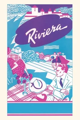 Jurnal de epocă Riviera Travel Poster - Vintage Journal Riviera Travel Poster