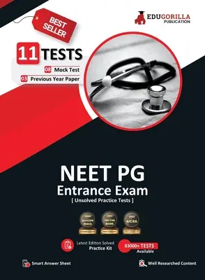 NEET PG Entrance Exam Preparation Book 2023 - 8 teste simulate și 3 lucrări din anii anteriori (3300 întrebări obiective nerezolvate) cu acces gratuit la T online - NEET PG Entrance Exam Preparation Book 2023 - 8 Mock Tests and 3 Previous Year Papers (3300 Unsolved Objective Questions) with Free Access To Online T