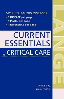 Esențialele actuale ale îngrijirii critice - Current Essentials of Critical Care