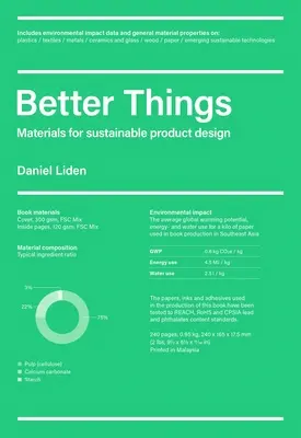 Better Things: Materiale pentru proiectarea durabilă a produselor - Better Things: Materials for Sustainable Product Design