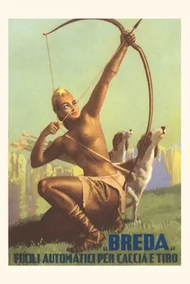 Jurnal de epocă Amazon Woman with Bow and Arrow - Vintage Journal Amazon Woman with Bow and Arrow