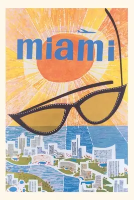 Jurnal de epocă Miami Travel Poster - Vintage Journal Miami Travel Poster