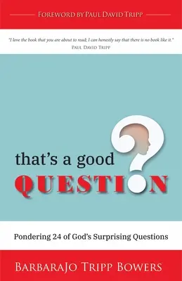 Aceasta este o întrebare bună: Gândirea la 24 de întrebări surprinzătoare ale lui Dumnezeu - That's a Good Question: Pondering 24 of God's Surprising Questions